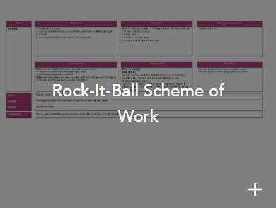 Rock it ball scheme of work